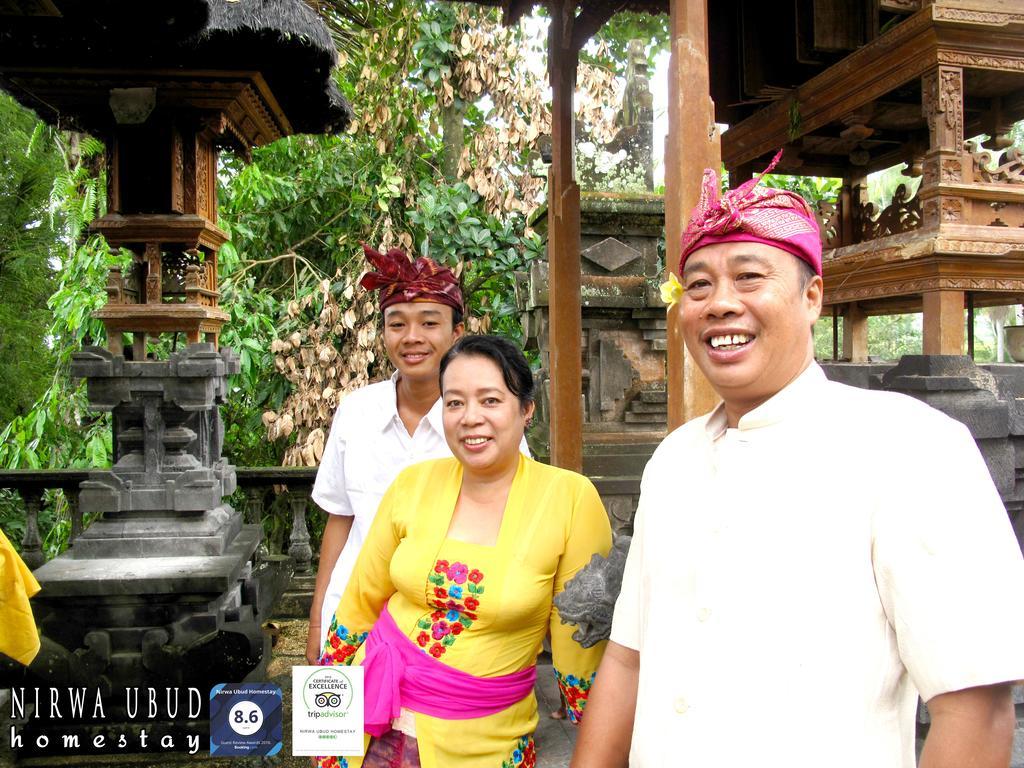 Nirwa Ubud Homestay Exterior foto